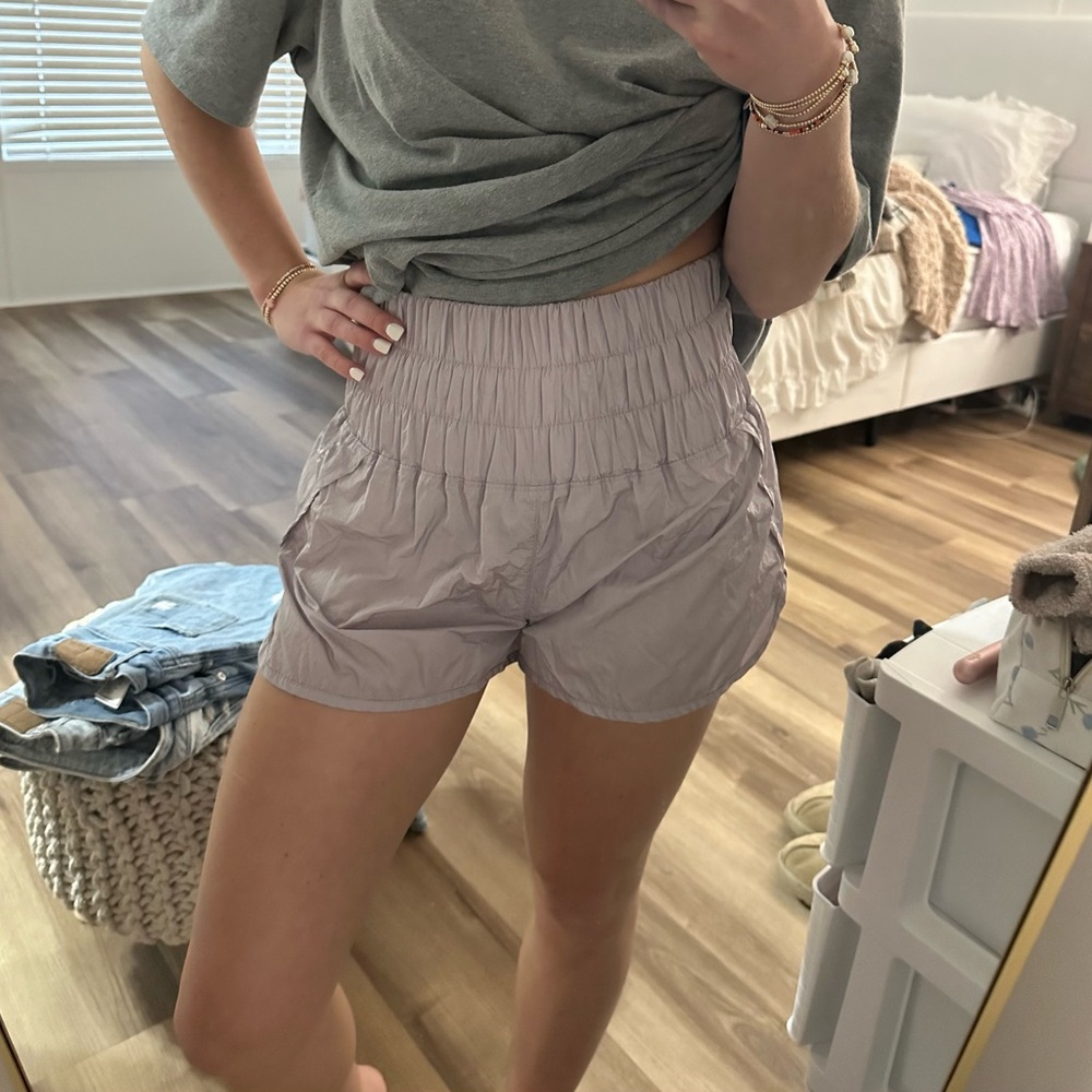Way home free people shorts lilac XS